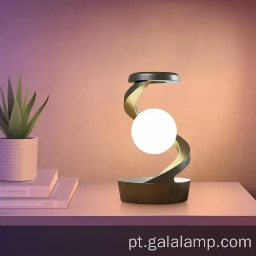 Lâmpada de suspensão rotativa para desktop elegante